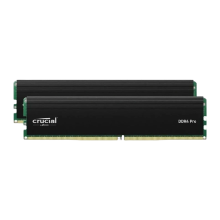Crucial Pro DDR4 3200MHz 64GB 2x32GB CL22 UDIMM Mémoire RAM