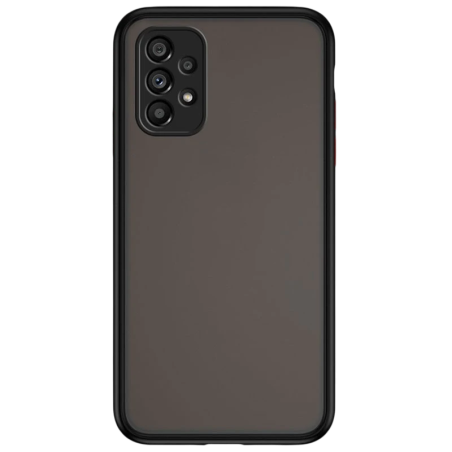 Coque Dual Matte Samsung Galaxy A53 5G Noir+Rouge