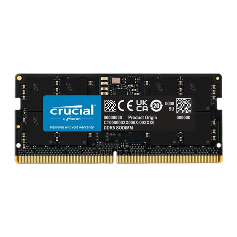Crucial DDR5 5600MHz 32GB SO-DIMM CL46 1x32GB Mémoire RAM