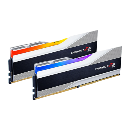G.Skill Trident Z5 RGB DDR5 6000MHz 32GB 2x16GB CL36 DIMM Mémoire RAM Argent