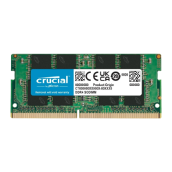 Crucial Basics DDR4 3200MHz 8GB SO-DIMM 1x8GB CL22 Mémoire RAM