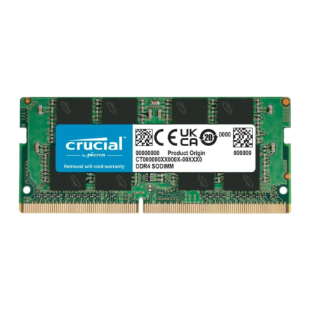 Crucial Basics DDR4 3200MHz 8GB SO-DIMM 1x8GB CL22 Mémoire RAM