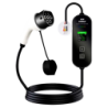 Chargeur de voiture électrique portable 32A/3,5KW/Sans prise/5M/LCD EV Type 2