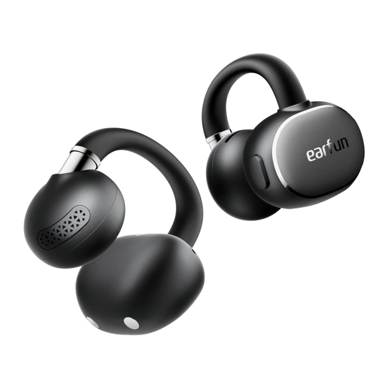 EarFun Clip 2 Open-Ear Noir Bluetooth 6.0 40h IP55 Écouteurs sans fil