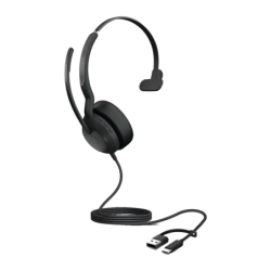 Jabra Evolve2 50 Mono USB-C/A Arceau ANC avec micro Casque