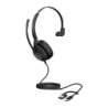 Jabra Evolve2 50 Mono USB-C/A Arceau ANC avec micro Casque