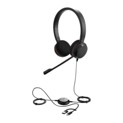 Jabra Evolve 20 UC Stereo USB-C Arceau avec micro Casque