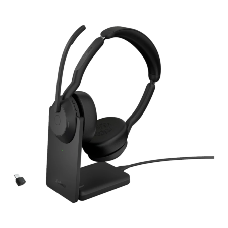 Jabra Evolve2 55 UC Stereo Link 380 USB-C Arceau ANC Casque