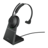 Jabra Evolve2 65 Mono Arceau Bluetooth 5.0 24h Multipoint Casque sans fil