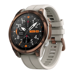 Zeblaze Stratos 4 Pro Bronze 1,43 pouces AMOLED 30 jours +170 sports 5ATM IP69K Smartwatch