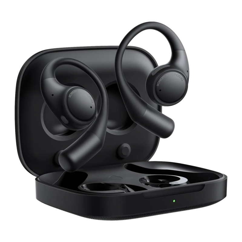 Honor Earbuds Open-Ear Noir TWS ANC Bluetooth 5.2 26h IP54 Écouteurs sans fil