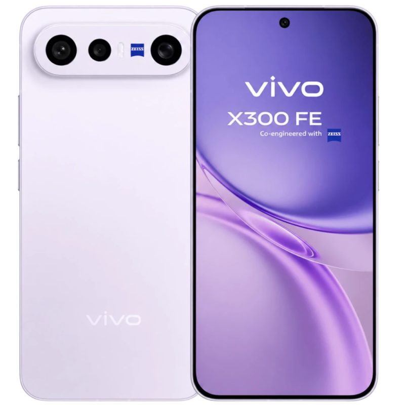 Vivo X300 FE 5G 12GB/256GB Lilas 6,31 pouces AMOLED 120Hz 50MP 6500mAh 90W NFC