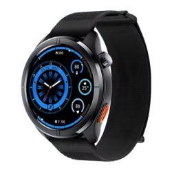 Haylou Solar Neo 2 Noir 1,43 pouces AMOLED Appels Bluetooth 45 jours +150 sports 1ATM Smartwatch