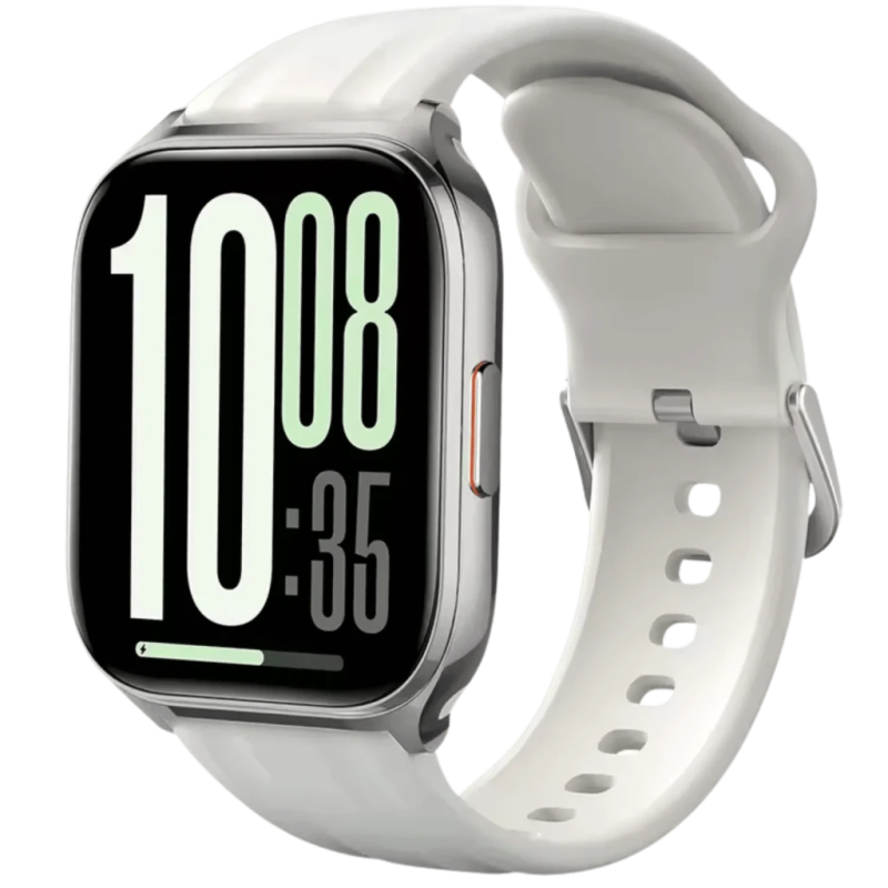 Haylou Watch 3 Argent 1,85 pouces AMOLED Appels Bluetooth 45 jours +150 sports 1ATM