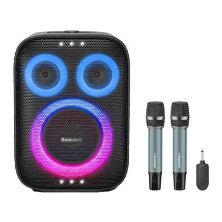 Tronsmart Halo 210 140W 18h IPX4 Auracast lumières RGB entrée AUX Enceinte Bluetooth
