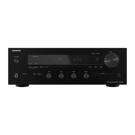 Onkyo TX-8470 110W/canal Classe G DSD 11,2 MHz WiFi AirPlay entrée phono Récepteur stéréo