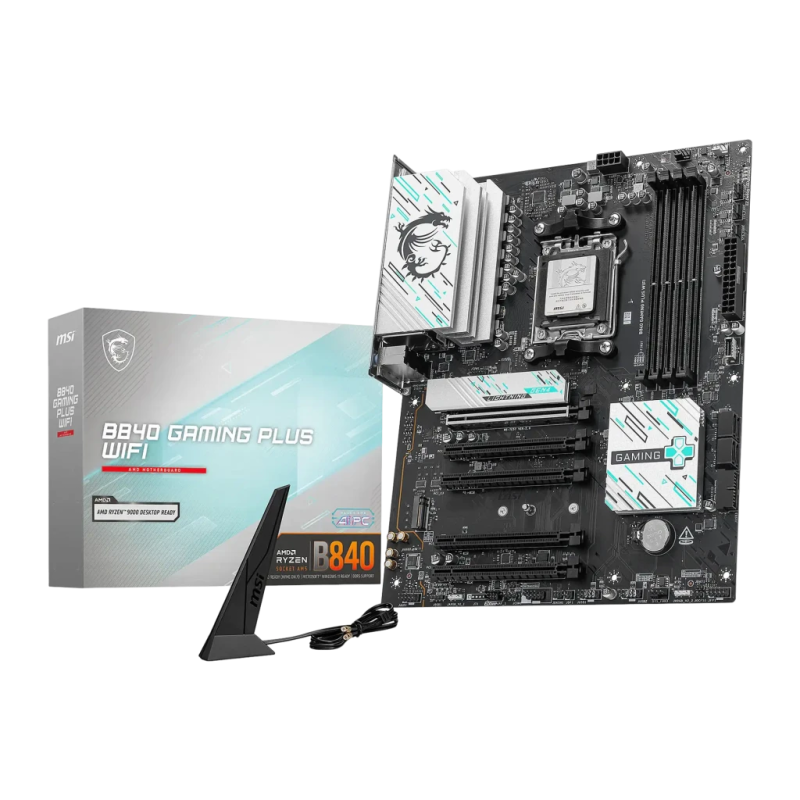 MSI B840 Gaming Plus WiFi AM5 DDR5 ATX WiFi 7 Carte mère