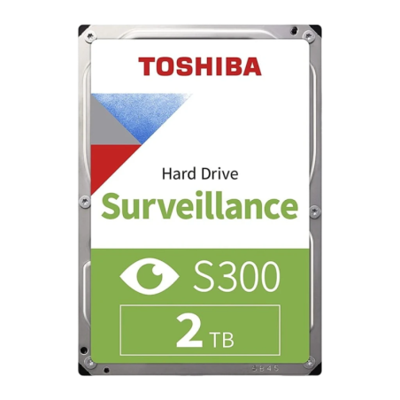 Toshiba S300 Surveillance 2TB SATA 3,5 pouces 5400rpm Disque dur