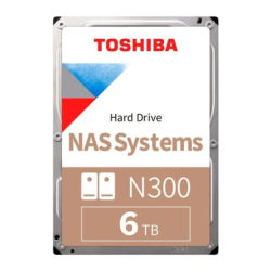 Toshiba N300 MN10ADA600S 6TB SATA 3,5 pouces 7200rpm Disque dur