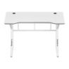 Huzaro Hero 1.6 MDF Carbon Flex 120x60cm Blanc Bureau gaming