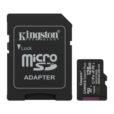 Kingston Canvas Select Plus 128GB 150MB/s A1 Carte microSD