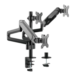 Support de bureau Equip 650134 Triple Pivotant 360° 17-27 pouces
