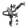 Support de bureau Equip 650134 Triple Pivotant 360° 17-27 pouces