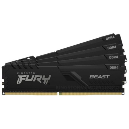 Kingston Technology FURY Beast 32 GB (4x8) DDR4 3200 MHz CL16 Mémoire RAM