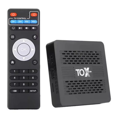 Ugoos TOX5 Lite 2GB/32GB Android 14 4K HDR10 WiFi Bluetooth 4.1 S905X5M Gigabit TV Box