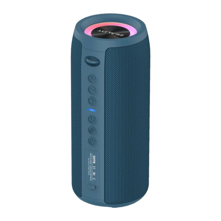 Zealot S51 Pro Bleu 40W IPX6 lumières LED Enceinte Bluetooth 5.2