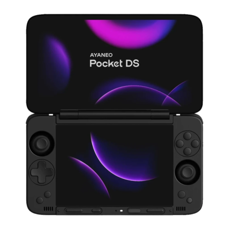 Console portable AYANEO Pocket DS Snapdragon G3x Gen 2 8 Go/128 Go Shadow Black