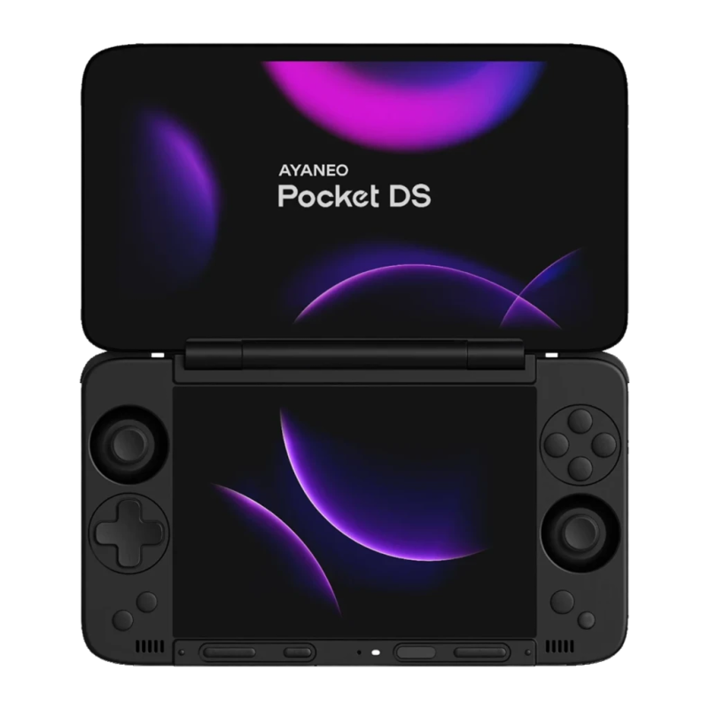 Console portable AYANEO Pocket DS Snapdragon G3x Gen 2 12 Go/256 Go Shadow Black