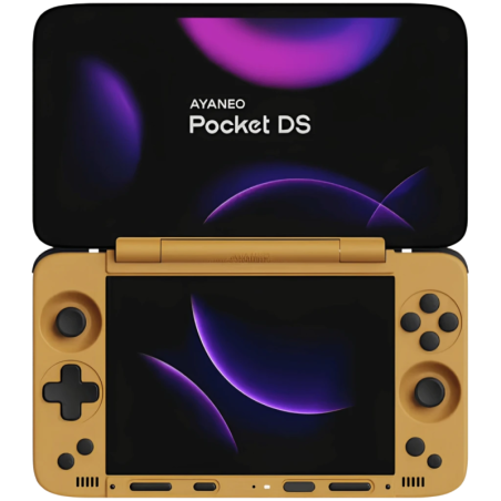 Console portable AYANEO Pocket DS Snapdragon G3x Gen 2 16 Go/1 To  Starry Yellow
