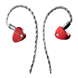 Moondrop Aria 2 Jack 3,5 mm / 4,4 mm Équilibré Rouge In-Ear Écouteurs