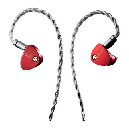 Moondrop Aria 2 Jack 3,5 mm / 4,4 mm Équilibré Rouge In-Ear Écouteurs