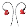 Moondrop Aria 2 Jack 3,5 mm / 4,4 mm Équilibré Rouge In-Ear Écouteurs