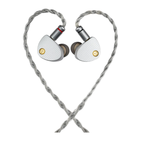 Moondrop Aria 2 Jack 3,5 mm / 4,4 mm Équilibré Argent In-Ear Écouteurs
