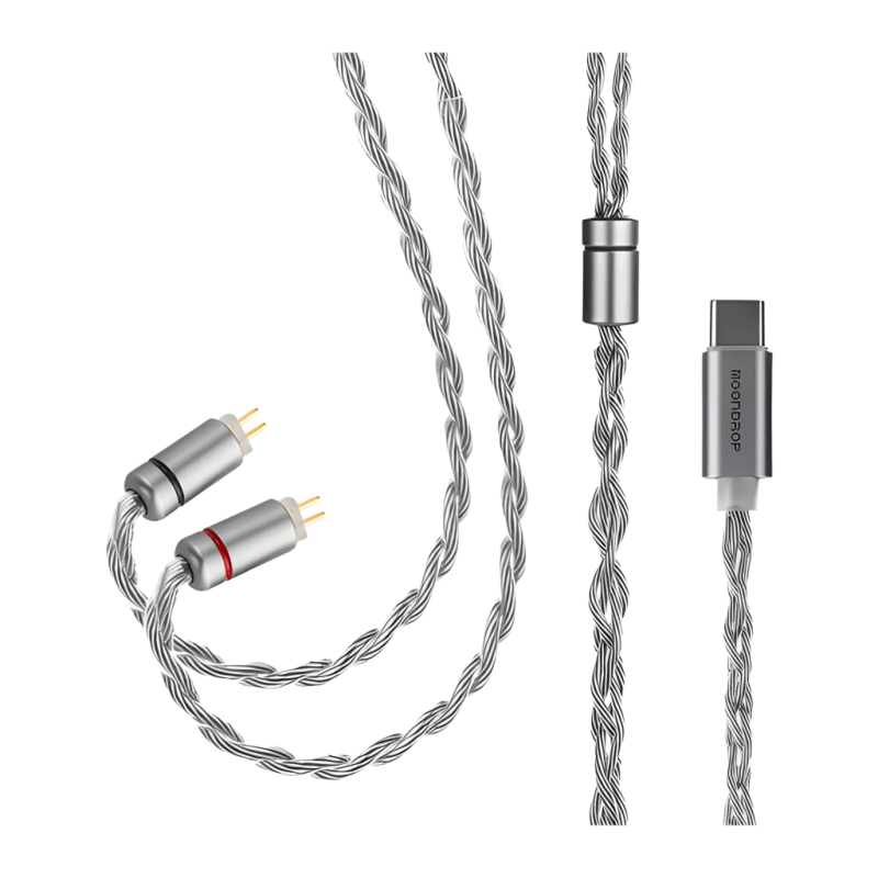 Câble Moondrop Free DSP sortie équilibrée USB-C DAC/AMP DSP