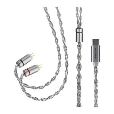 Câble Moondrop Free DSP sortie équilibrée USB-C DAC/AMP DSP