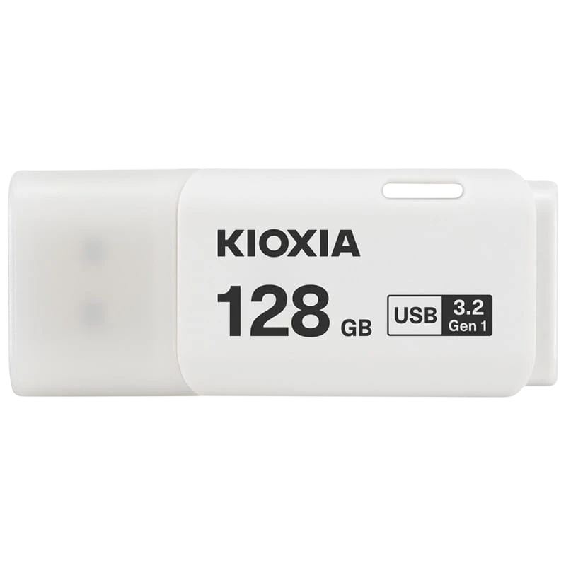 Kioxia TransMemory U301 128GB Blanc USB 3.2 Clé mémoire