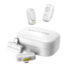 Hollyland Lark A1 Combo Cravate Omnidirectionnel Blanc USB-C 200m de portée 9h Microphone sans fil