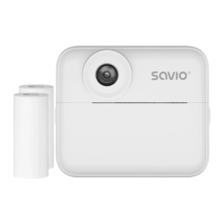 Savio AN-01 Impression Instantanée Thermique 48MP 2,4 pouces 1200mAh Appareil photo instantané pour enfants