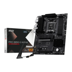 MSI PRO B850-S WiFi 6E AMD B850 AM5 DDR5 ATX 2,5G Ethernet 2 emplacements M.2 Carte mère