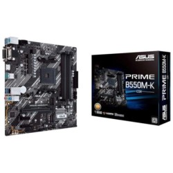 ASUS PRIME B550M-K AMD micro ATX AM4 2 emplacements M.2 Carte mère