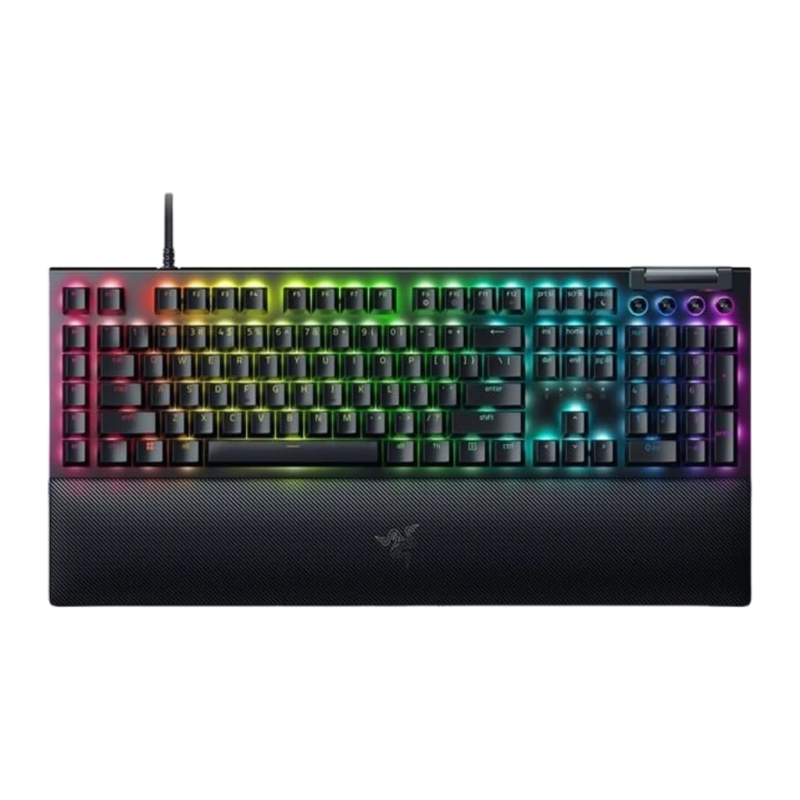 Razer BlackWidow V4 Switch Vert RGB QWERTY mécanique Clavier gaming