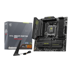 MSI MAG B850M Mortar WiFi B850 AM5 DDR5 mATX WiFi 7 3 emplacements M.2 Carte mère