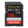 SanDisk Extreme PRO 128GB 200MB/s U3 V30 Carte mémoire