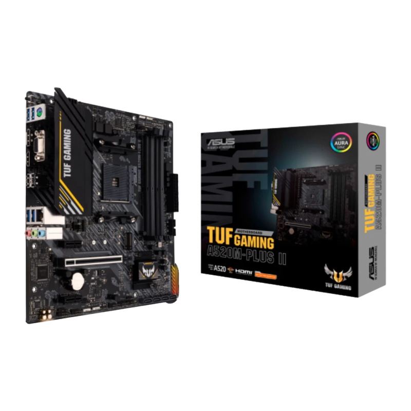 ASUS TUF Gaming A520M-Plus II AMD A520 AM4 DDR4 mATX Carte mère