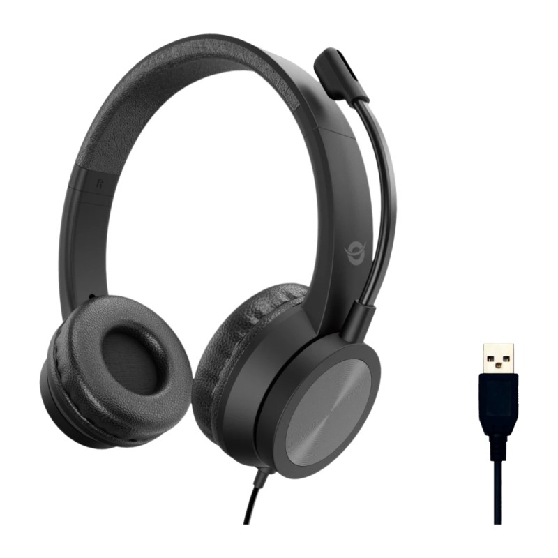Conceptronic POLONA05B Arceau avec micro Casque