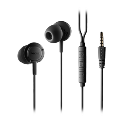 NGS Cross Drift Jack 3,5 mm 16Ω Noir In-Ear avec micro Écouteurs
